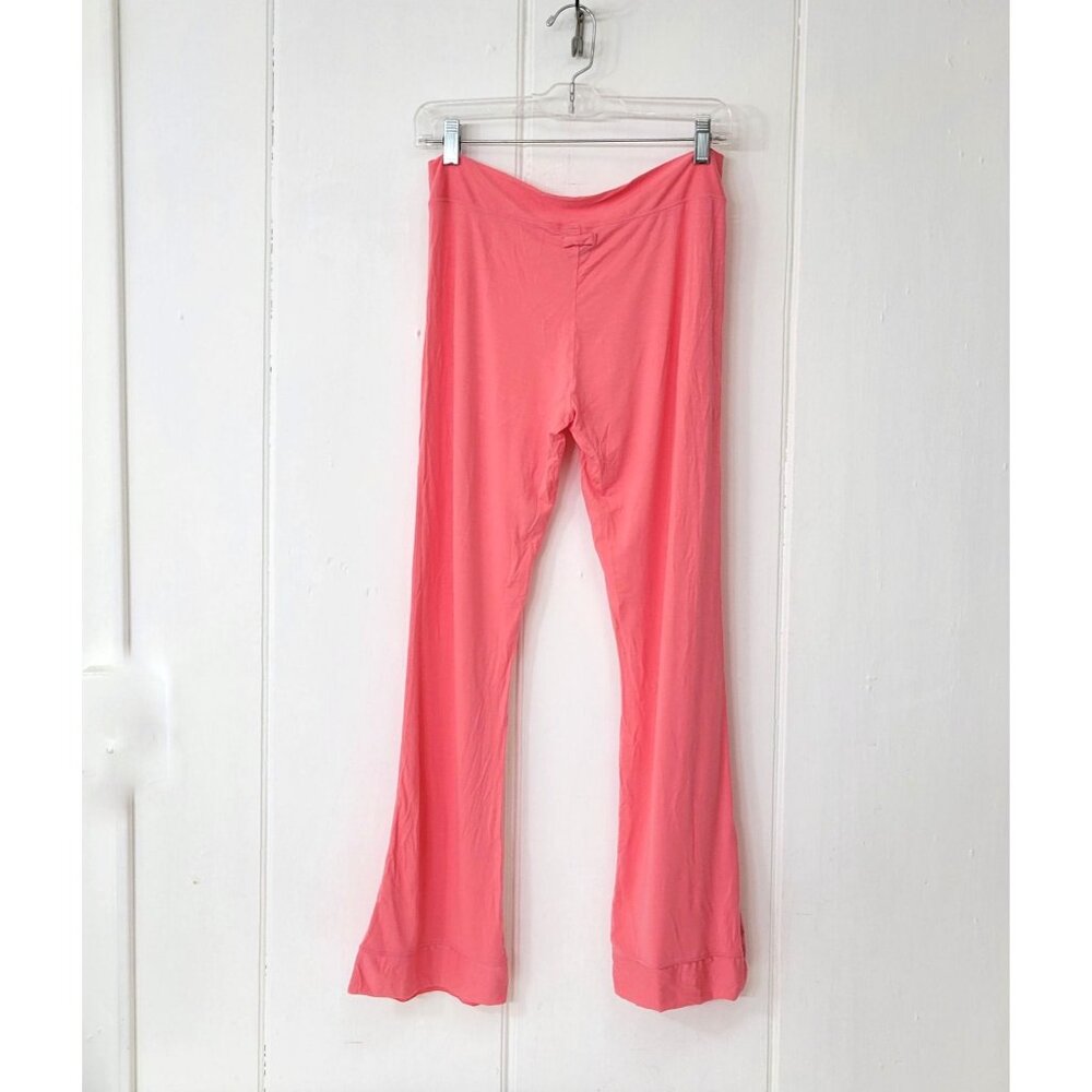 Body by Victoria Pink Jersey Lounge Pants, Women's Size Medium - Picture 3 of 4